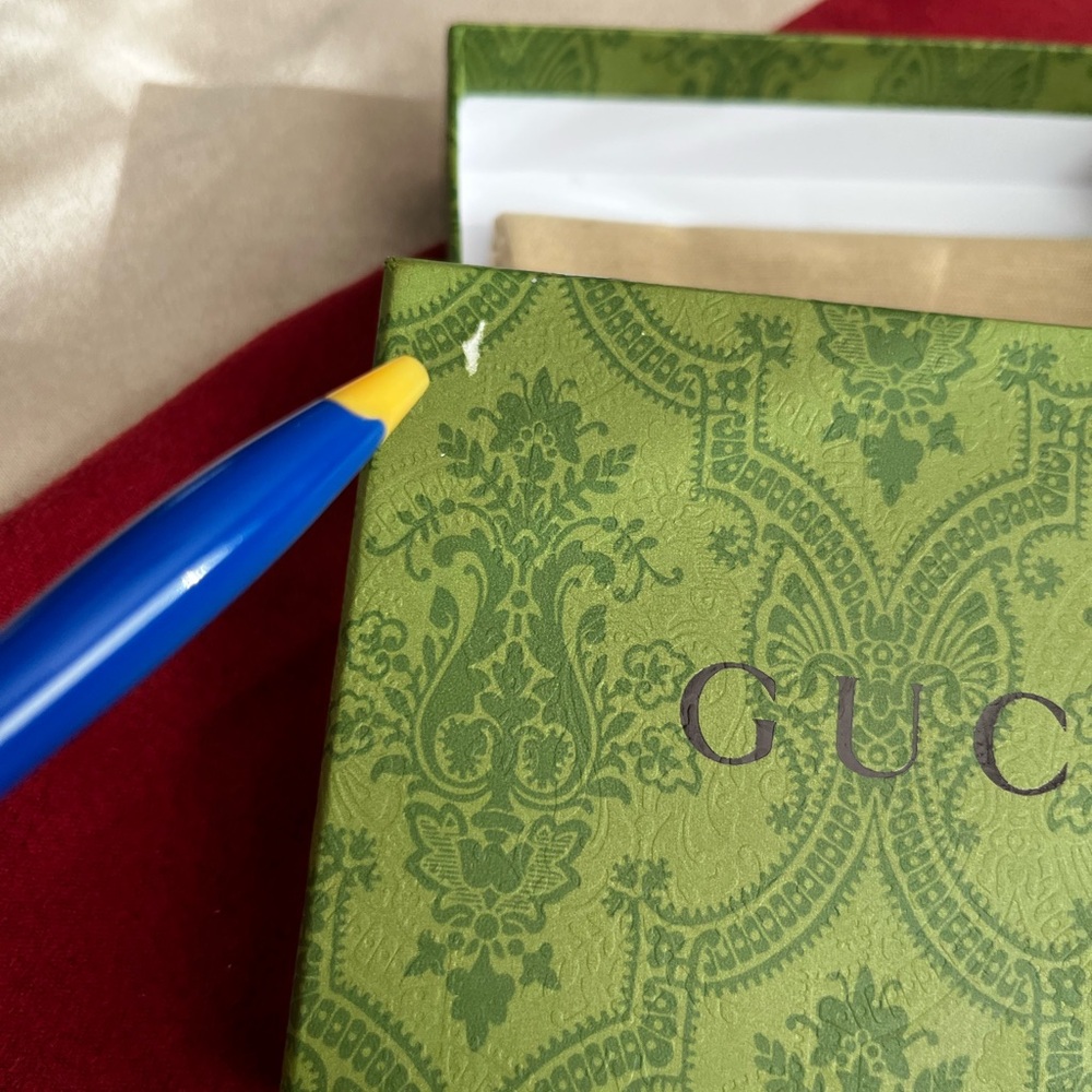 Gucci Green Decorative Box with Pouch - Picture 2 of 9